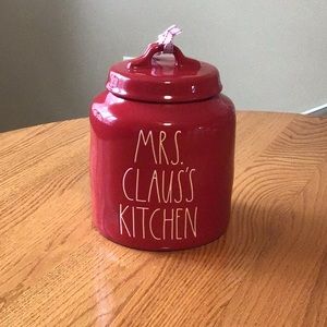 Rae Dunn Mrs. Claus’s Kitchen Canister